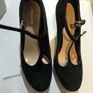 Franco sarto black heels